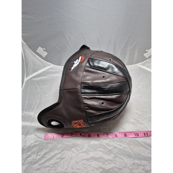 Denver Broncos Soft Helmet Hat NFL Football Reebok Rare Brown - Picture 8 of 8